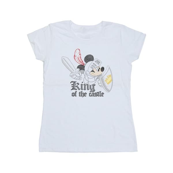 Disney Dam/Tjej Musse Pigg King Of The Castle T-shirt i bomull