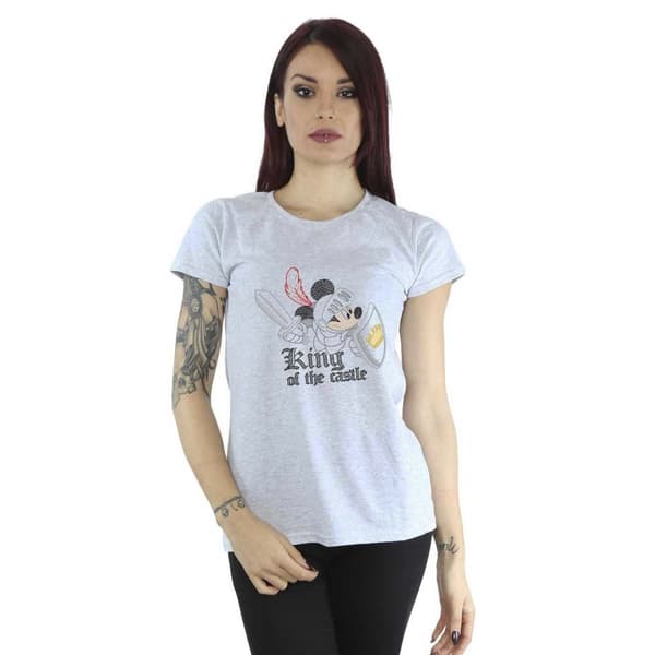 Disney Dam/Tjej Musse Pigg King Of The Castle T-shirt i bomull