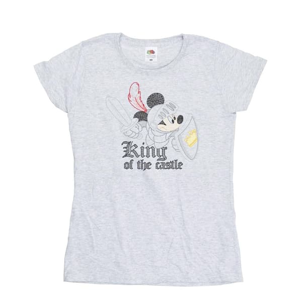 Disney Dam/Tjej Musse Pigg King Of The Castle T-shirt i bomull