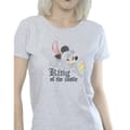 Miniatyrbild 3 av 5: Disney Dam/Tjej Musse Pigg King Of The Castle T-shirt i bomull
