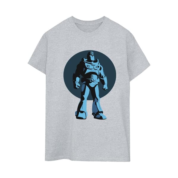 Disney Womens/Ladies Lightyear Buzz Standing Circle Cotton Boyfriend T-Shirt