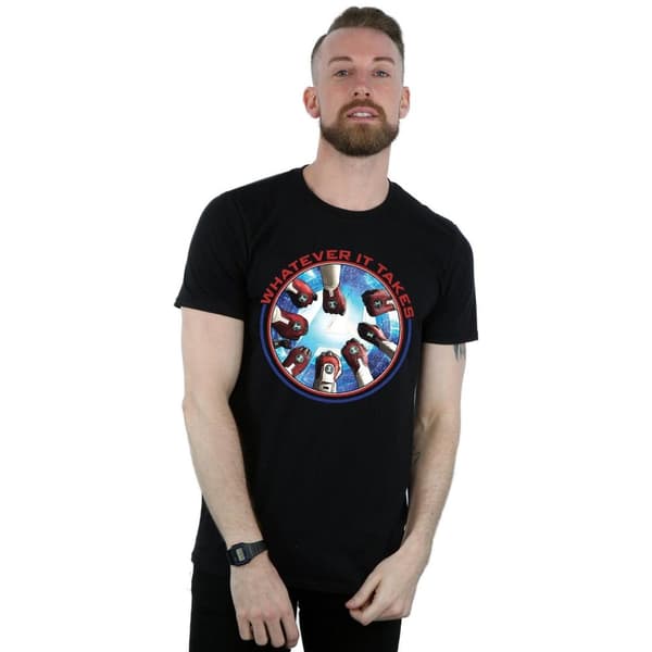Marvel Mens Avengers Endgame Whatever It Takes Fists T-Shirt