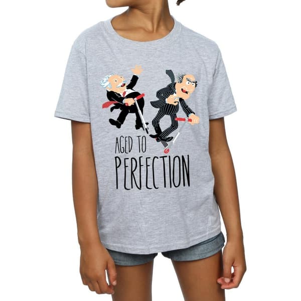 Disney T-shirt i bomull för flickor - Mupparna åldras till perfektion