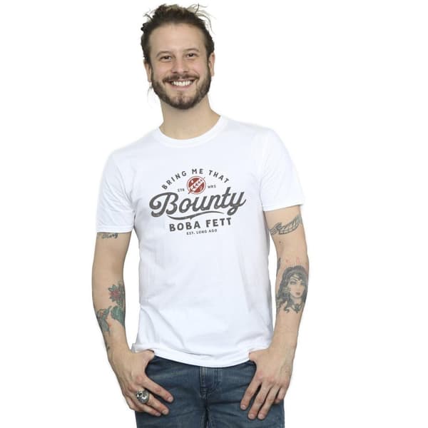 Star Wars Mens The Book Of Boba Fett Bring Me That Bounty T-Shirt