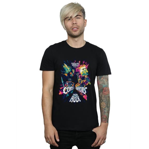 Marvel Mens Thor Ragnarok Grandmaster Presents T-shirt