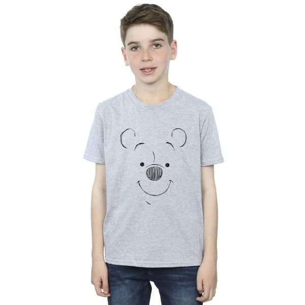 Disney Boys Winnie The Pooh Winnie The Pooh Face T-Shirt