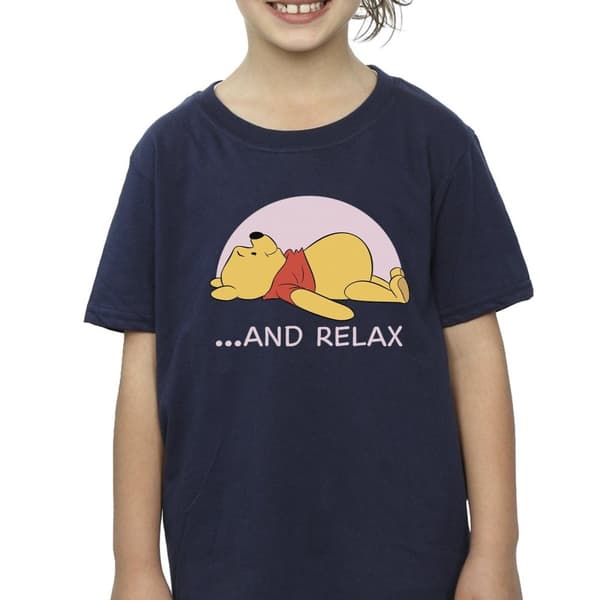 Disney Winnie the Pooh Relax T-shirt i bomull för flickor