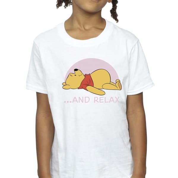 Disney Winnie the Pooh Relax T-shirt i bomull för flickor