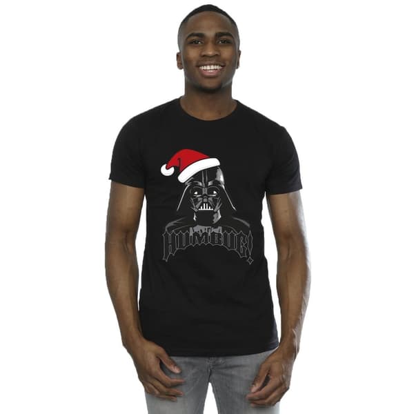 Star Wars Mens Episode IV: A New Hope Darth Vader Humbug T-Shirt
