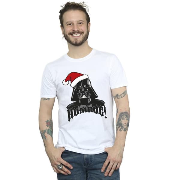 Star Wars Mens Episode IV: A New Hope Darth Vader Humbug T-Shirt