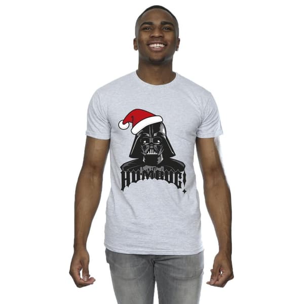 Star Wars Mens Episode IV: A New Hope Darth Vader Humbug T-Shirt