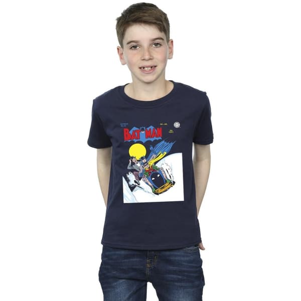 DC Comics T-shirt med snömobil från Batman för pojkar