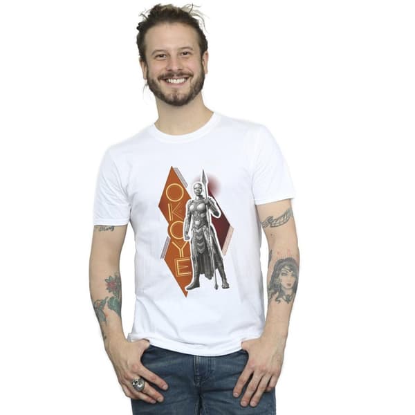 Marvel Mens Wakanda Forever Okoye Stance T-Shirt