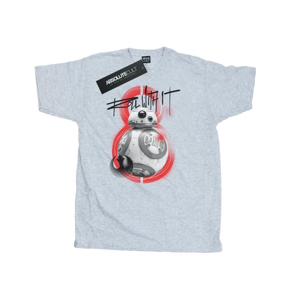 Star Wars The Last Jedi BB-8 Roll With It T-shirt för herrar