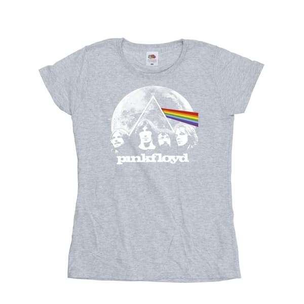Pink Floyd T-shirt i bomull - dam/dam Moon Prism blå