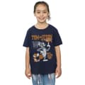 Miniatyrbild 2 av 5: Tom And Jerry T-shirt i bomull för flickor med snurrande basketboll
