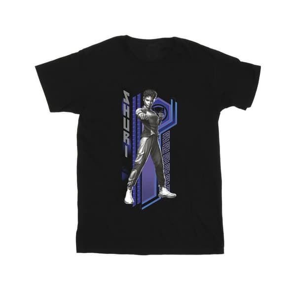 Marvel Black Panther Wakanda Forever Shuri Pose T-shirt för pojkar