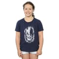 Miniatyrbillede 2 af 5: Marvel Girls Avengers Infinity War Thanos Face Cotton T-Shirt
