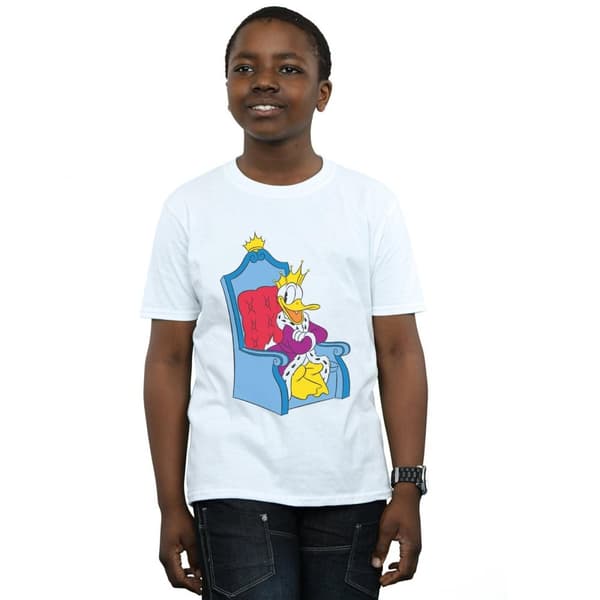 Disney Boys Donald Duck King Donald T-Shirt