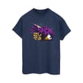 Miniatyrbild 1 av 3: Disney Dam/kvinnor Lightyear Zurg Space Circle Boyfriend T-shirt i bomull
