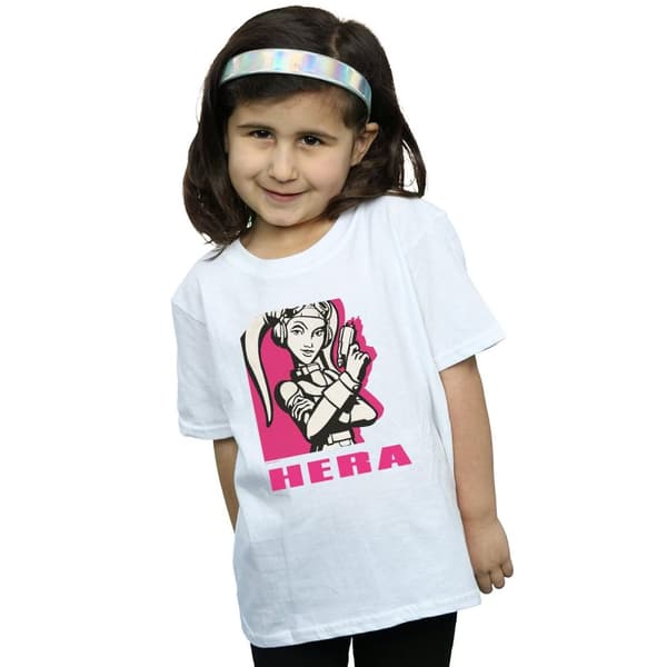 Star Wars Girls Rebels Hera Cotton T-Shirt