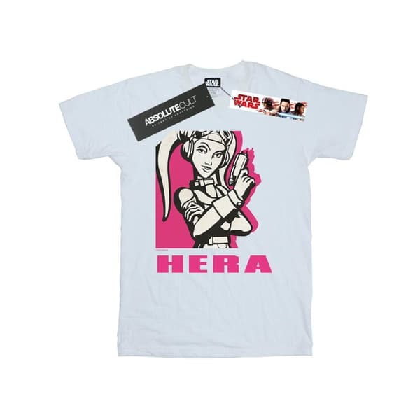 Star Wars Girls Rebels Hera Cotton T-Shirt
