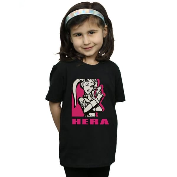 Star Wars Girls Rebels Hera Cotton T-Shirt