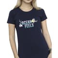 Pikkukuva 3 / 4: Disney Womens/Ladies The Little Mermaid Ocean Cotton T-Shirt