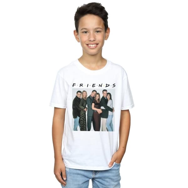 Friends Boys Group Photo Hugs T-Shirt