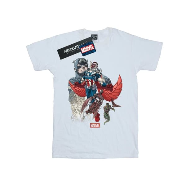 Marvel Boys Captain America Falcon Evolution T-Shirt