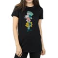 Pikkukuva 3 / 5: Disney Womens/Ladies Alice In Wonderland Mad Hatter Classic Cotton Boyfriend T-Shirt
