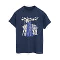 Miniatyrbillede 1 af 3: Star Wars Womens/Ladies Japanese Darth Cotton Boyfriend T-Shirt