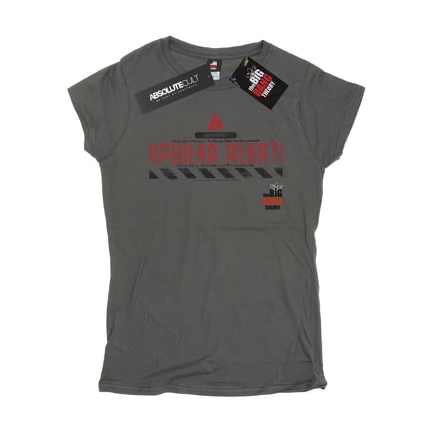 The Big Bang Theory Womens/Ladies Spoiler Alert Cotton T-Shirt