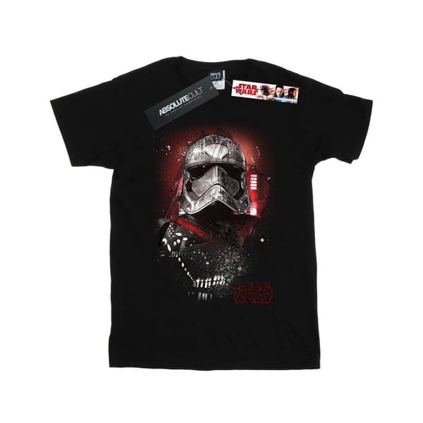 Star Wars Boys The Last Jedi Captain Phasma Brushed T-Shirt