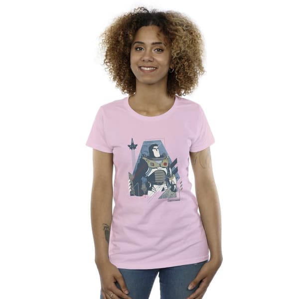 Disney Womens/Ladies Lightyear Look To The Stars Cotton T-Shirt