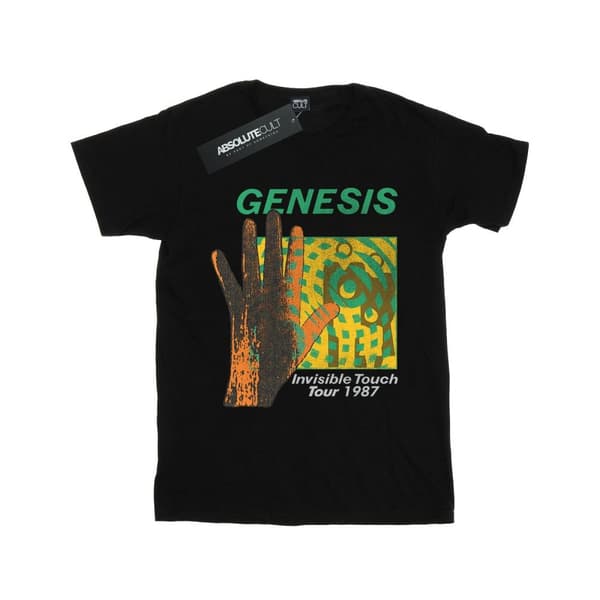 Genesis Dam/Lady Invisible Touch Tour Boyfriend T-shirt i bomull