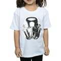 Miniatyrbild 3 av 5: Star Wars Stormtrooper Warp Speed Hjälm T-shirt i bomull för flickor