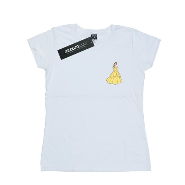 Disney Princess Womens/Ladies Belle Chest Cotton T-Shirt