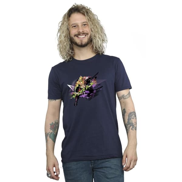 Marvel Mens Guardians Of The Galaxy Abstract Drax T-Shirt