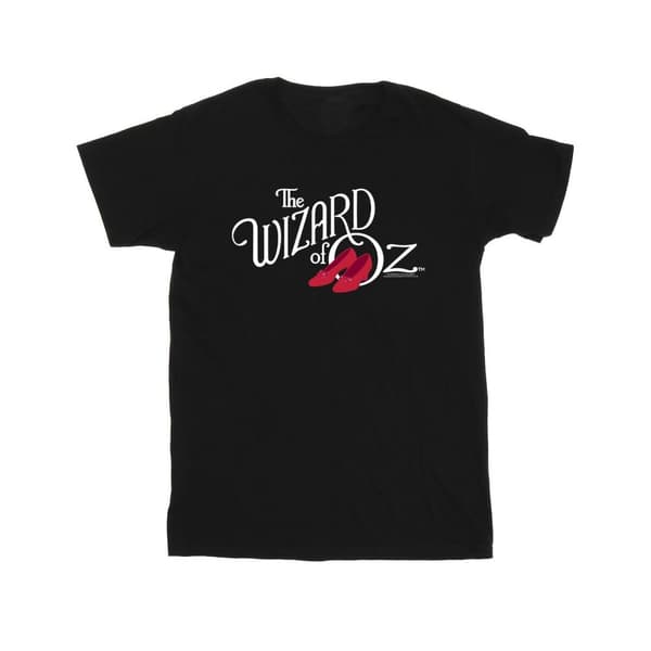 The Wizard Of Oz T-shirt i bomull med Ruby Slippers-logga för flickor