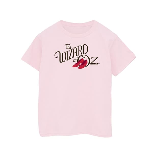 The Wizard Of Oz T-shirt i bomull med Ruby Slippers-logga för flickor