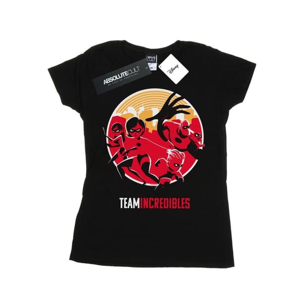 Disney Dam/Tjej Incredibles 2 Team Incredibles T-shirt i bomull