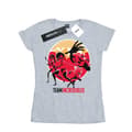 Miniatyrbild 1 av 3: Disney Dam/Tjej Incredibles 2 Team Incredibles T-shirt i bomull