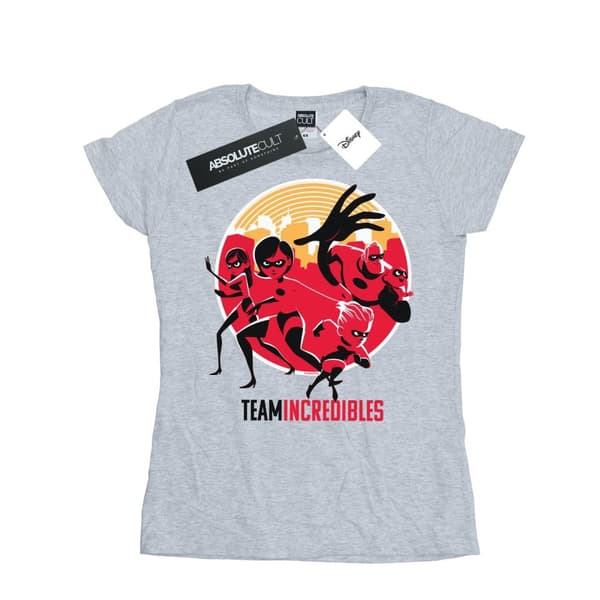 Disney Dam/Tjej Incredibles 2 Team Incredibles T-shirt i bomull