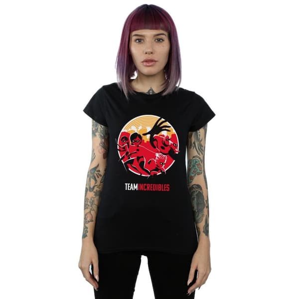Disney Dam/Tjej Incredibles 2 Team Incredibles T-shirt i bomull