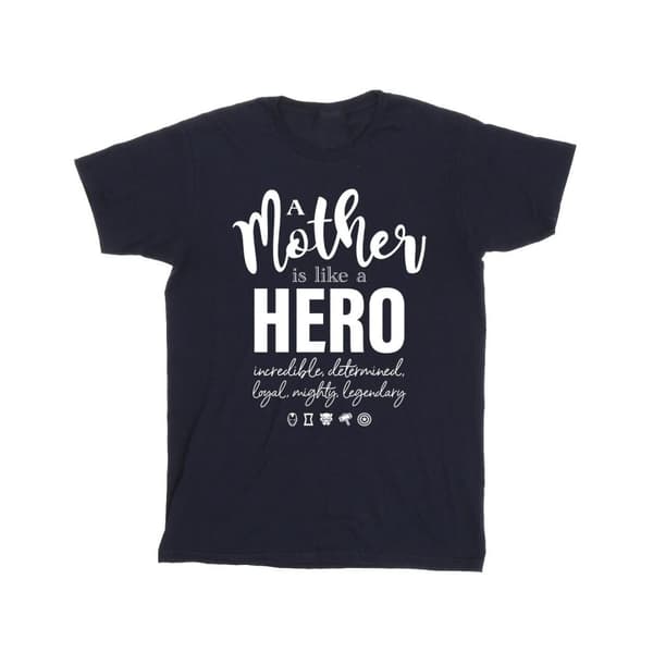 Marvel Mens Avengers Mother Hero T-Shirt Navy Blue XXL