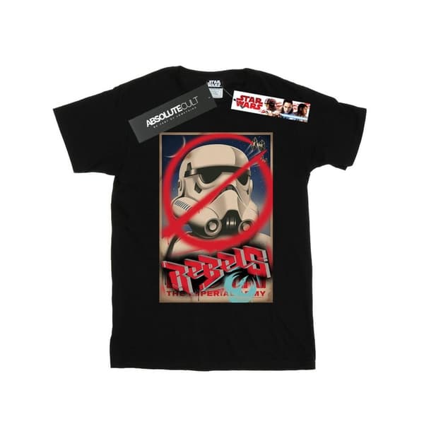 Star Wars Mens Rebels Poster T-Shirt