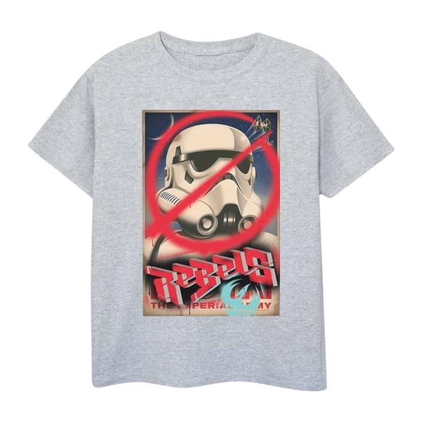 Star Wars T-shirt med Rebels-affisch för herrar