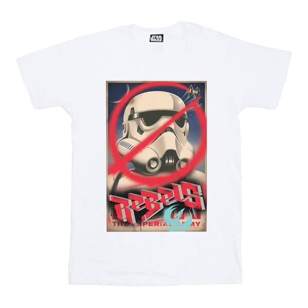 Star Wars Mens Rebels Poster T-Shirt