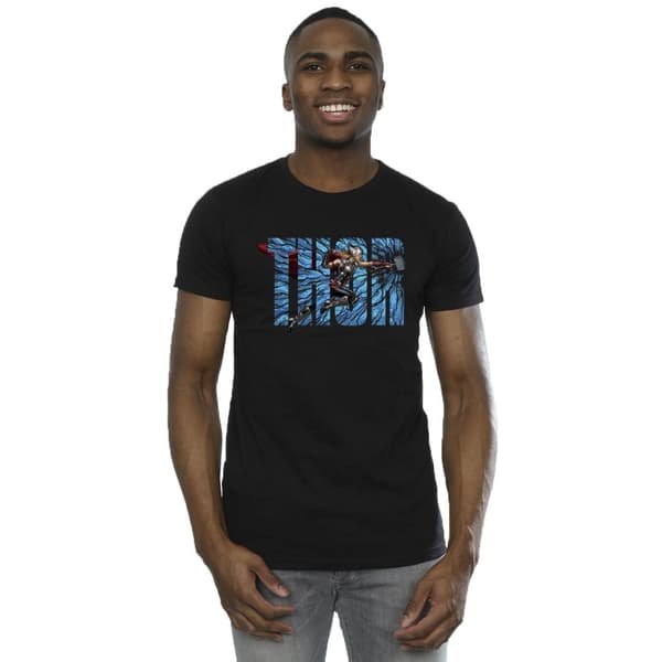 Marvel Mens Thor Love And Thunder Smash T-Shirt